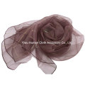 Fashion Ladies Classic Grid Scarf Voile for Spring Women Shawl